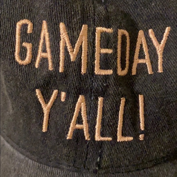 Embroidered chambray baseball cap - Picture 2 of 5